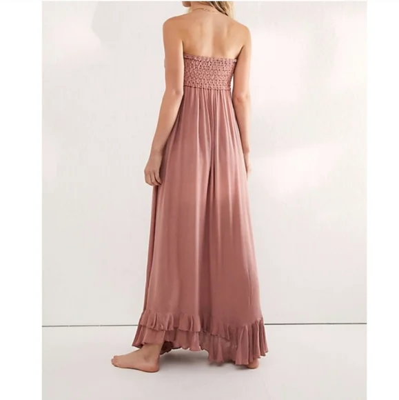 Free People Adella Maxi Boho Flowy Dress - Picture 2 of 4